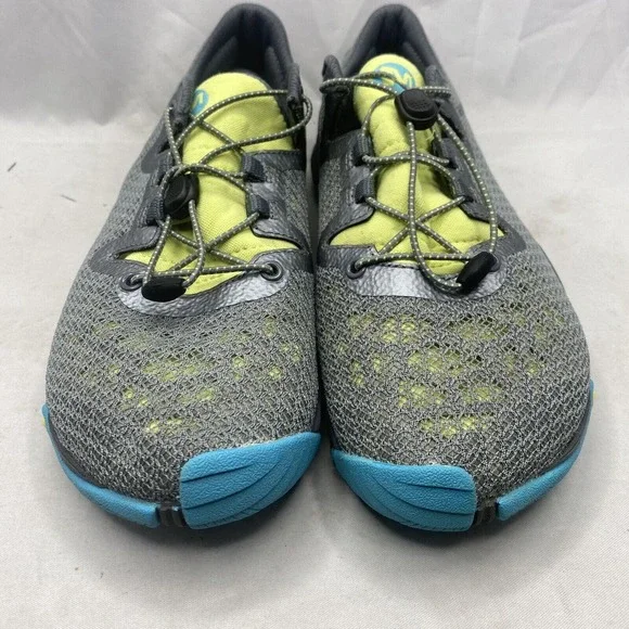 Merrell All Out Shine Trail Running Shoes Barefoot Black Blue J06332 Womens 9M - Picture 3 of 8
